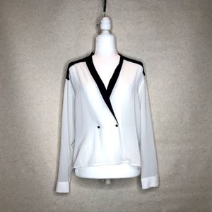 Mossimo blazer-styled blouse